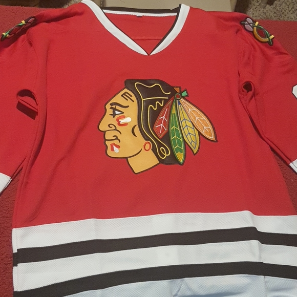 New Blackhawks Griswold Hockey Jersey Authentic - Picture 4 of 13